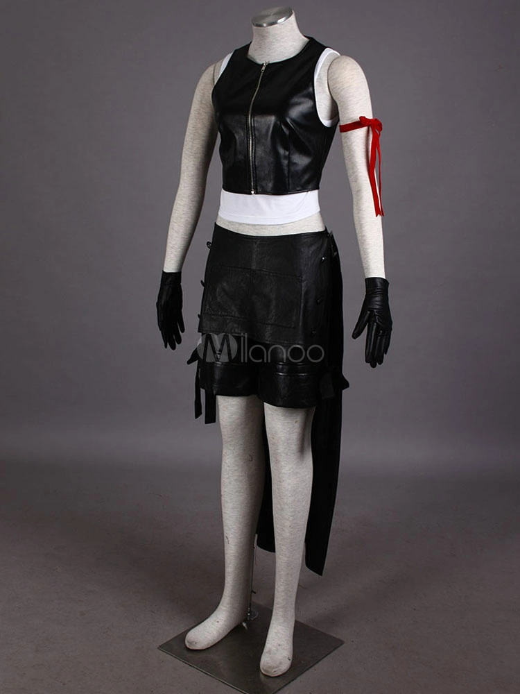 Final Fantasy Tifa Lockhart Halloween Cosplay Costume 5 Final Fantasy Tifa Lockhart Halloween Cosplay Costume - Image 3
