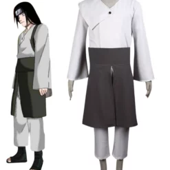 Japanese Anime Cosplay Naruto Hyuga Neji 3 Pieces Cosplay Costume