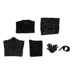 Star Wars Cosplay Star Wars: The Rise Of Skywalker Kylo Ren Black Outfit Cloak Faux Leather Cosplay Costume Deluxe Edition -Halloween Shop dee1d6ed b989 46be b128 36bd4b1d6fb4
