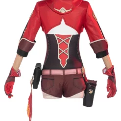 Genshin Impact Amber Cosplay Costume Polyester Full Set Game Cosplay Costume -Halloween Shop e03eaa0f 4113 41a8 ba83 dbad7de7ed23