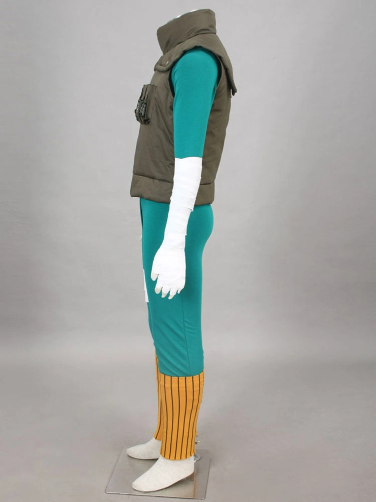 Naruto Shippuden Rock Lee Halloween Cosplay Costume 5 Naruto Shippuden Rock Lee Halloween Cosplay Costume - Image 3