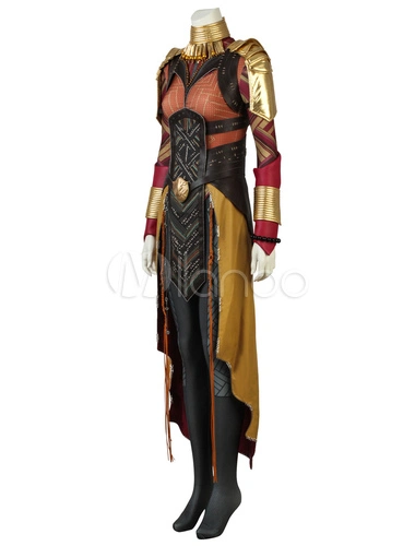 Marvel Comics Black Panther Okoye Halloween Cosplay Costume 6 Marvel Comics Black Panther Okoye Halloween Cosplay Costume - Image 4